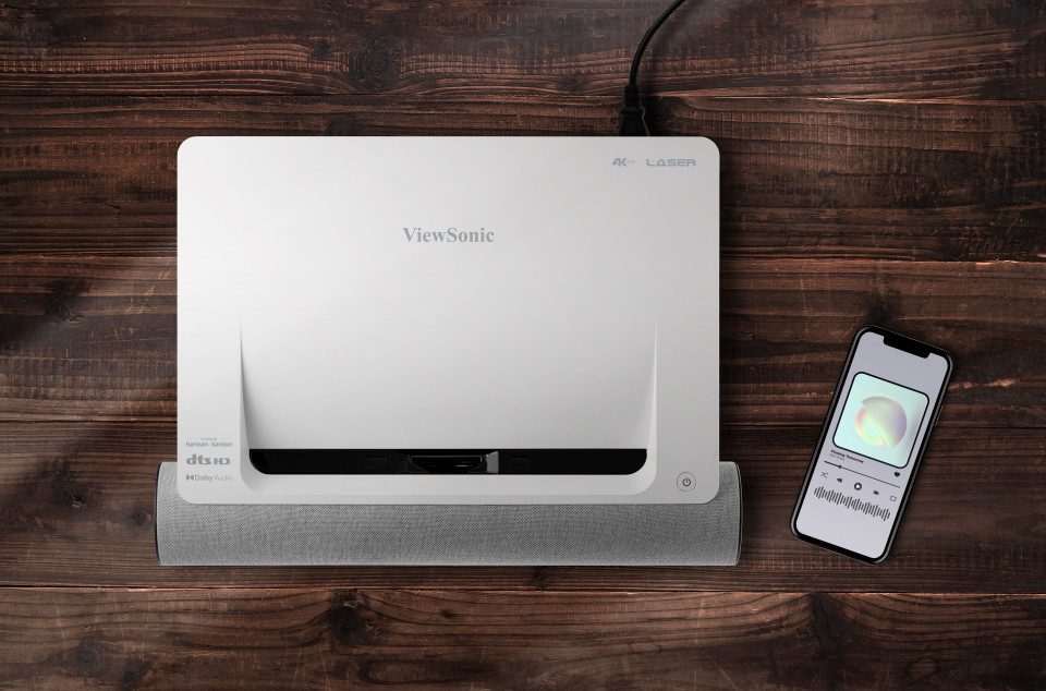 ViewSonic X2000L-4K 4K HDR Ultra Short Throw Smart Laser Projector